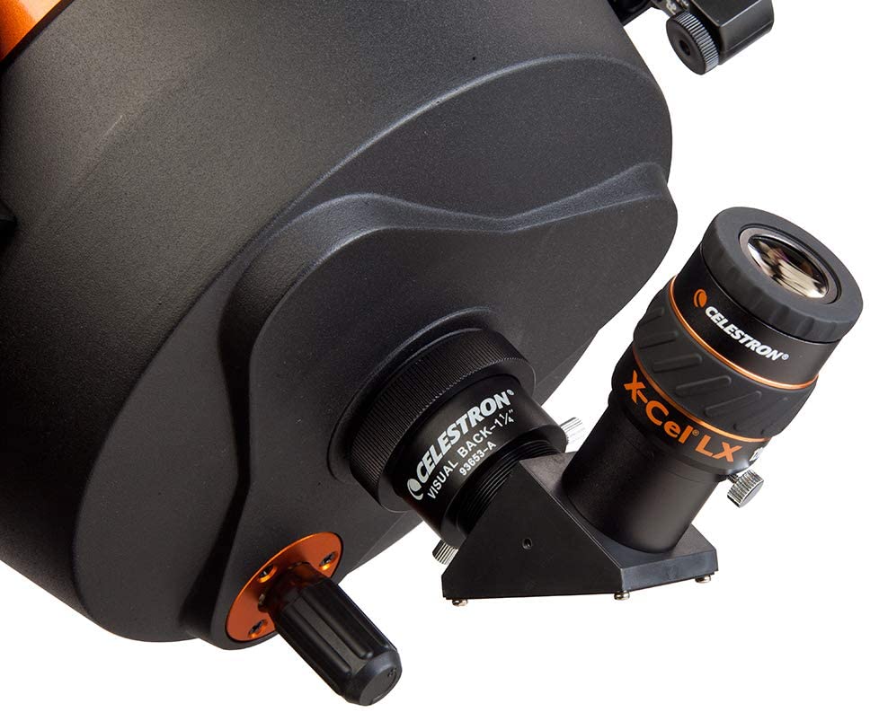 Celestron 93424 X - Cel LX Series 1.25inch / 12 mm Eyepiece, Black, schwarz / orange - Image 2