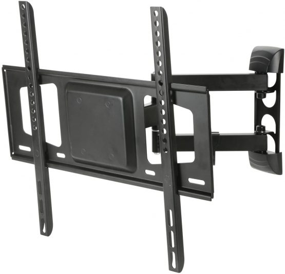 AV Link USC401 Full Motion Double Arm Wall Bracket for TV Upto 26-55-Inch
