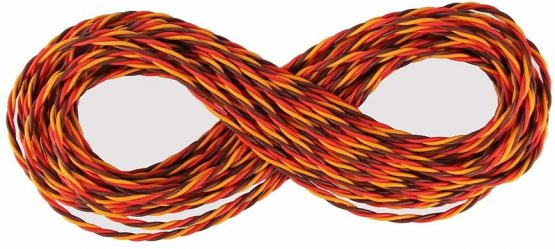 OliYin 32 feet 22AWG 60cores Twisted Servo Lead Servo Extended Cable Twisted Wire for Servo Extension - Image 3