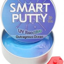 The Glowhouse Colour Changing Smart Putty UV Reactive (Outrageous Ocean)