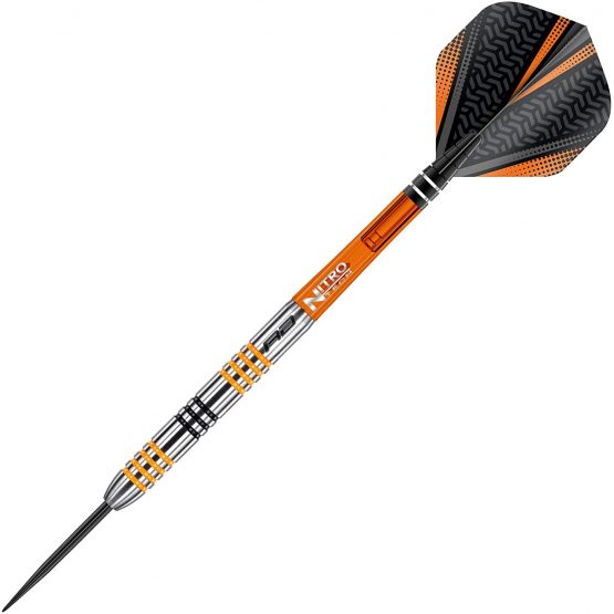 RED DRAGON Amberjack 21g, 22g, 23g, 24g or 25g Tungsten Darts Set with Flights and Stems - Image 2