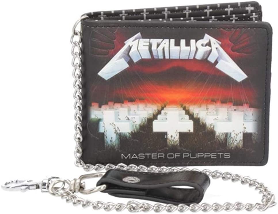 Nemesis Now B4684N9 Metallica Master of Puppets Wallet Black, PU, 11cm