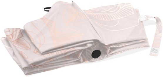 Folding Umbrella Colorful Letters On Red Print Rain Sun Compact Automatic Umbrella Sunblock Windproof for Women Men Girls Boys - Image 4