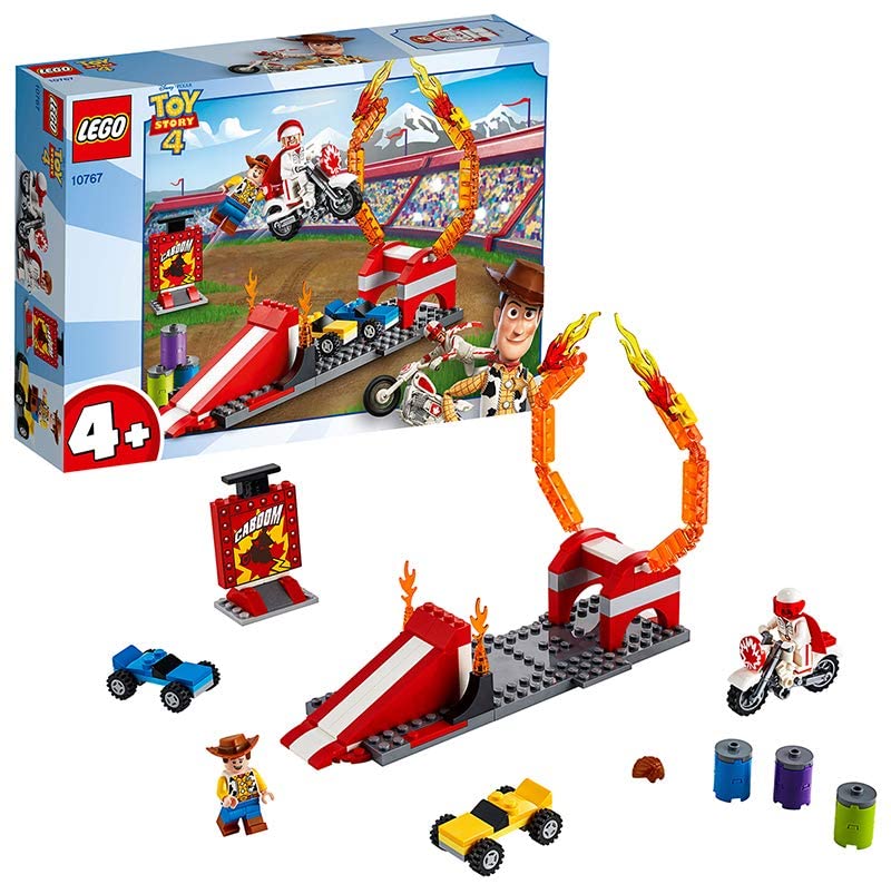 Toy Story Duke Caboom's Stunt Show Playset 10767, Red, 26x19x6.2cm - Image 4