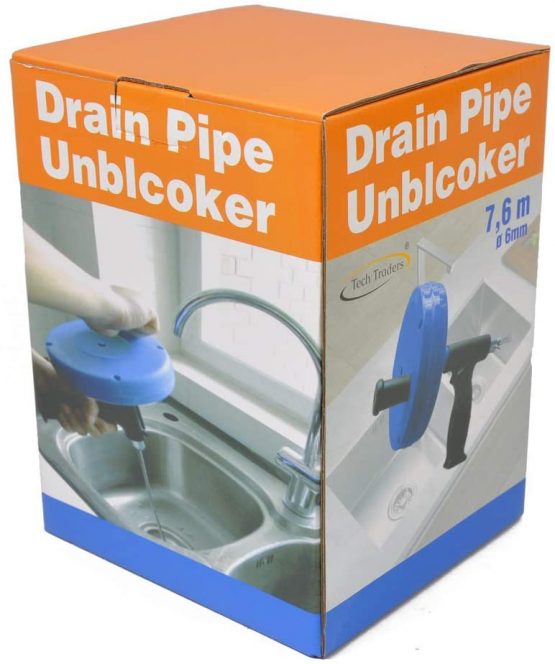 Tech Traders® Drain Unblocker 7.6m x 6 mm Diameter-Real Quality - Image 2