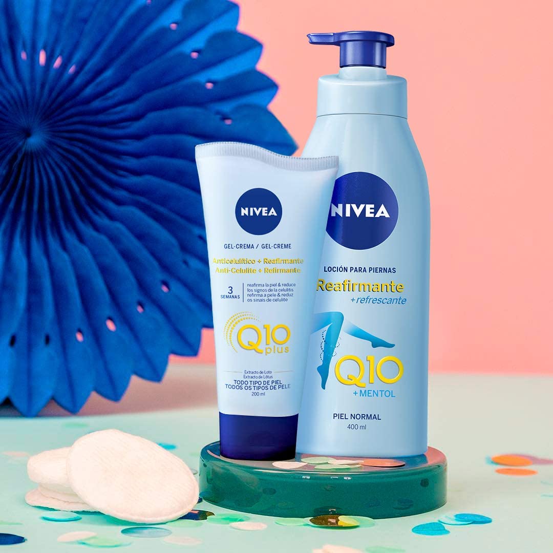 NIVEA Q10 Plus Anti-Cellulite and Firming Gel to Reduce Signs of Cellulite, Body Care, 1 x 200 ml, multicoloured, 200 ml (Paquete de 1) - Image 4