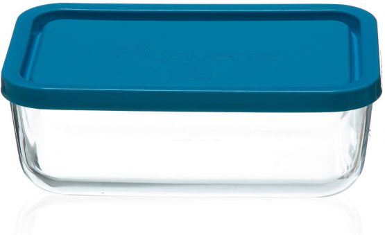 Frigoverre J600302 - Rectangular container 21x13 cm. Frigove blue - Image 2