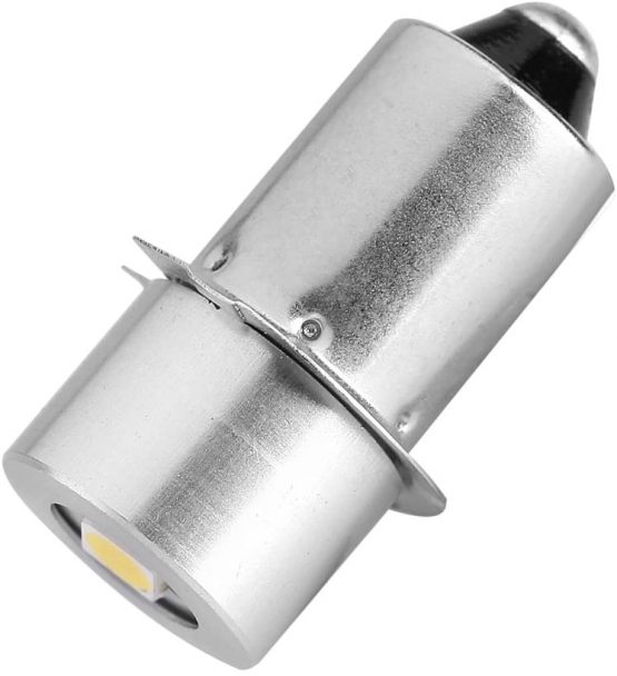 Garsent LED Replacement Bulb for Flashlights, P13.5S 1W Energy Saving Pocket Lamp Emergency Bulb.(3V) - Image 4