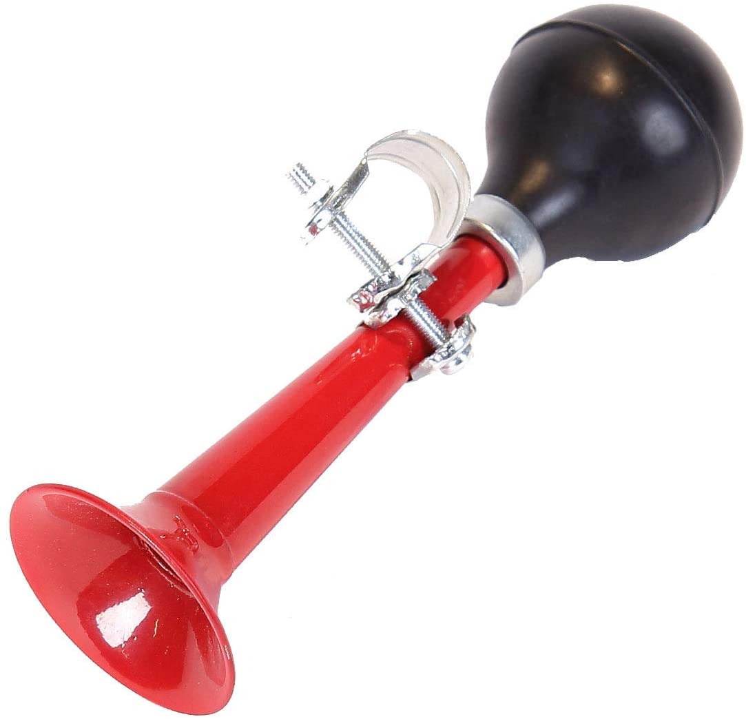 Soytich Bicycle Bell Bell Bicycle Bell Bike Horn Made of Metal (Hupe-Metall03) - Rot, Red - Image 2