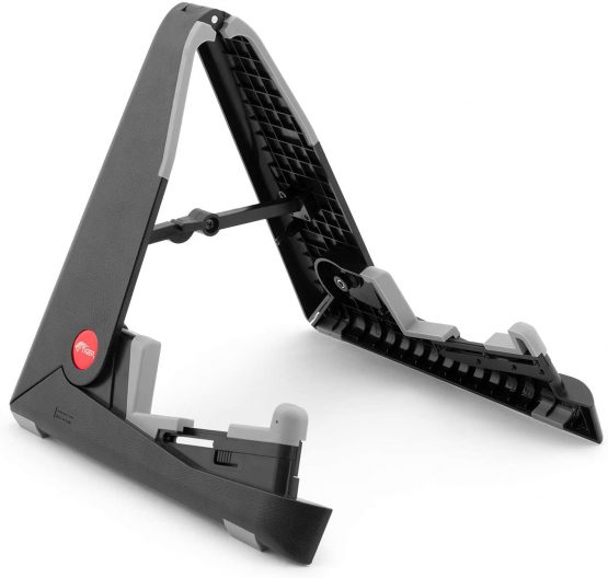 TIGER GST63-BK A-Frame Guitar Stand Portable Foldable Guitar Stand for Electric, Acoustic, Classical and Bass Guitars Black