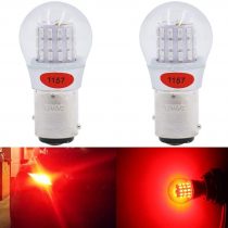 ALOPEE P21/5W LED Brake Light Bulbs Red, 1157 BAY15D 2057 2357 7528 LED Bulb Brake, 12V DC 39 pcs 3014 Chips Rear Stop Light Tail Position Bulbs