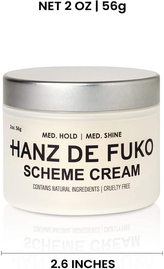 HANZ DE FUKO Scheme Cream | Premium Hassle-Free Stylng Cream | Use on Wet or Dry Hair for Natural Shine Finish | All Hair Types | 56g - Image 4
