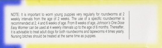 Johnson's Vet Easy One Dose Wormer, Size 2 - Image 4