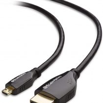Cable Matters High Speed Micro HDMI Cable with Ethernet 2 Metres - 3D and 4K Resolution Ready