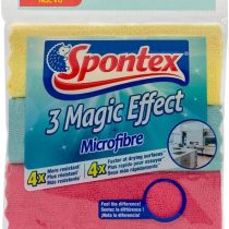 Spontex Magic Effect Microfibre Cloths, Pack of 3