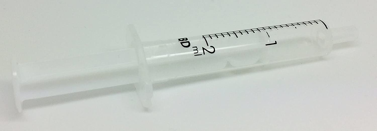 2ml Sterile Plastic Hypodermic Syringes BD Discardit - Pack of Ten (10) - Image 2