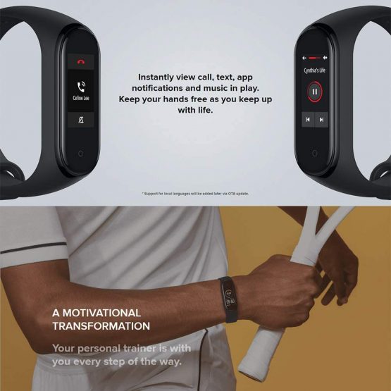Xiaomi Mi Smart Band 4 - Fitness Tracker with Heart Rate Monitor - Image 3
