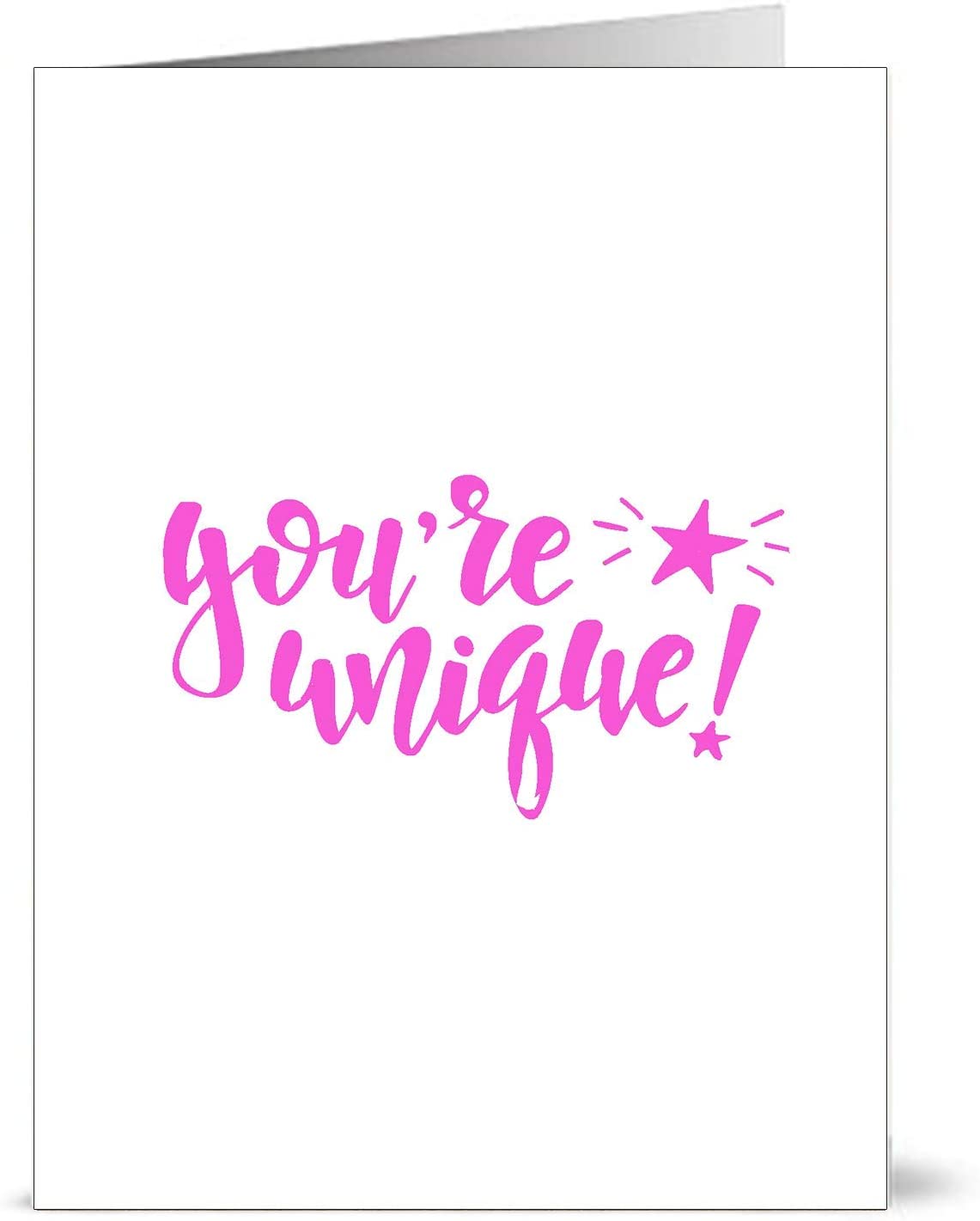 20 Eco-Friendly Blank Motivational Affirmation Greeting Cards Made from Recycled Card with Kraft Recycled Envelopes - Image 2