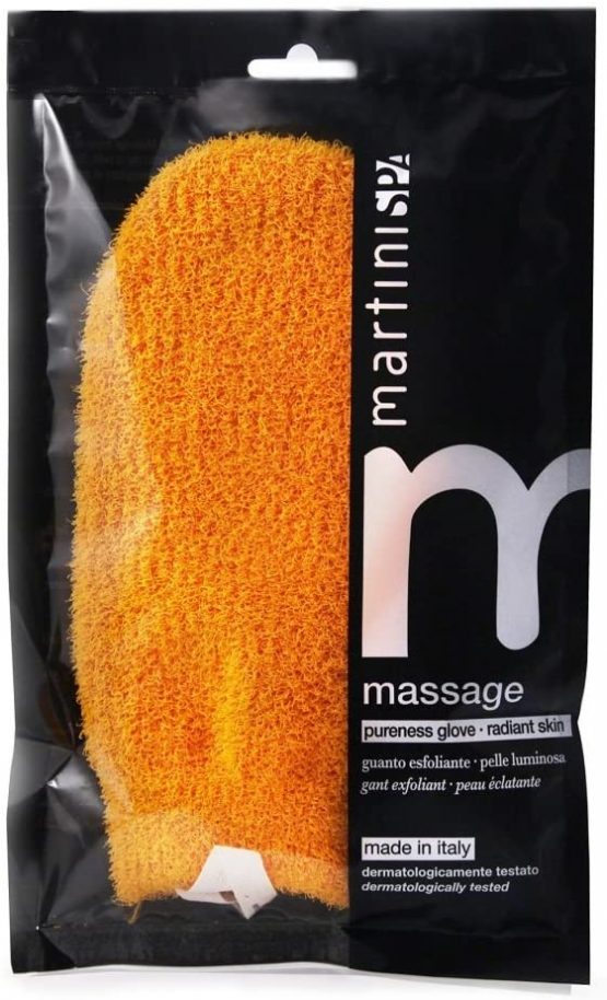 Martinispa Massage Color Synthetic Thread Handle Toning Exfoliator - 41 g Color Random