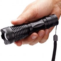 LED Torch Tactical Military Police Pocket Tactical Flashlights Waterproof Rechargeable Zoomable