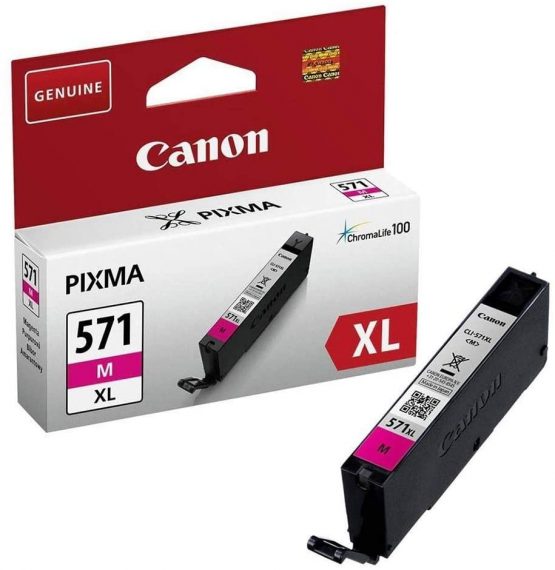 Canon CLI-571XLM High Yield Ink Cartridge - Magenta