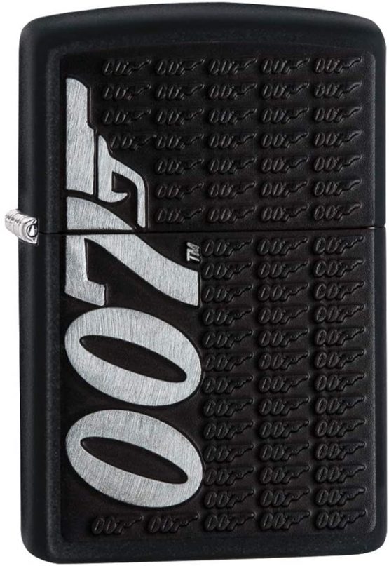 Zippo James Bond Officially Licensed Zippo Lighters - Windproof, Durable, Lifetime Guarantee