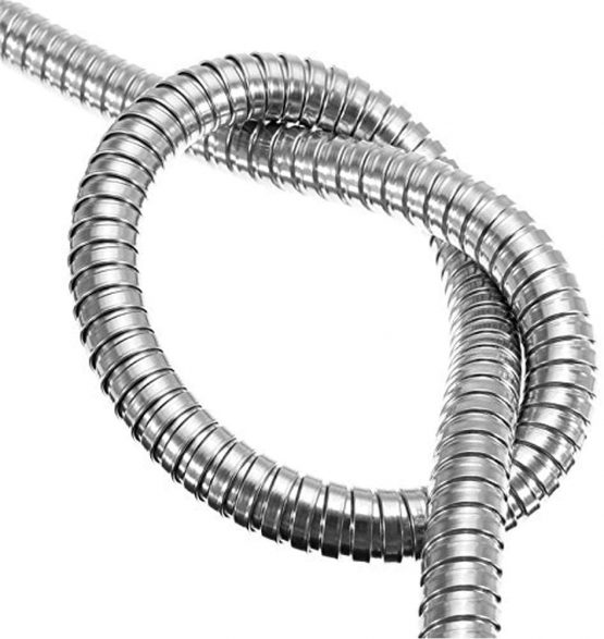 Buwico Extra Long Replacement Shower Hose 118-Inch (3-Meter), Stainless Steel - Image 3