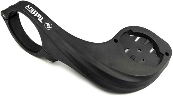 TUFF LUV Lollipop Bike Handlebar Mount Adapter Compatible With Garmin Edge GPS - Black - Image 2