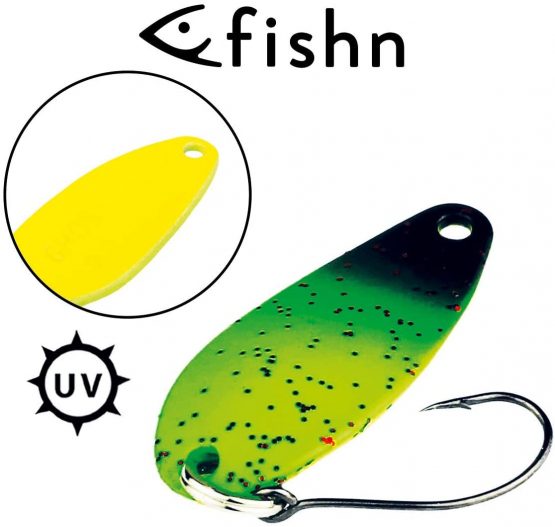 FISHN Trout Spoon Set - Gallo, weight: 2 grams, length: 2.8 cm, trout bait, trout spoon, trout bait for fishing for trout, char and perch (5 pieces) - Image 4