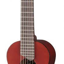 Yamaha Acoustic Guitalele, GL1 – A hybrid between guitar and ukulele (70 cm) with 6 Strings (3 nylon/3 metal wound, commonly known as a nylon string set) and Fitted Yamaha Gigbag – Persimmon Brown