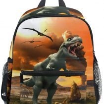 ISAOA Rocker Unicorn Children's Backpack for Boys,Kid's Schoolbag for Kindergarten Preschool Toddler Baby Nursery Travel Bag with Chest Clip (Blue)