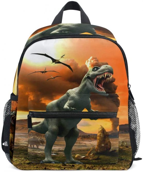 ISAOA Rocker Unicorn Children's Backpack for Boys,Kid's Schoolbag for Kindergarten Preschool Toddler Baby Nursery Travel Bag with Chest Clip (Blue)