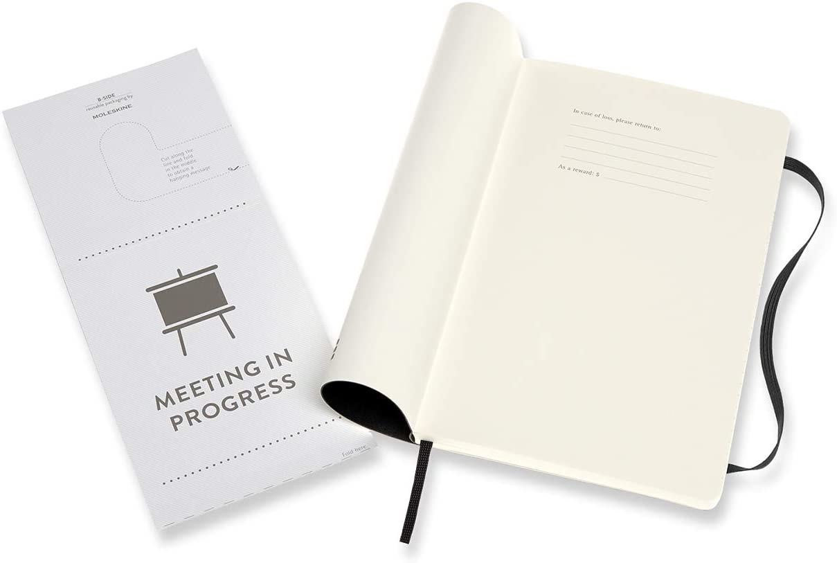 Moleskine PROPFNTB3SBK Large Pro Soft Notebook, Black - Image 3