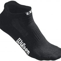 Wilson W No Show 3PR/PK Tennis Socks, Women, Black (Black), One Size