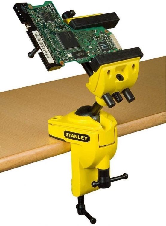 STANLEY 1-83-069 MAXSTEEL Multi Angle Vice, Yellow/Black - Image 2