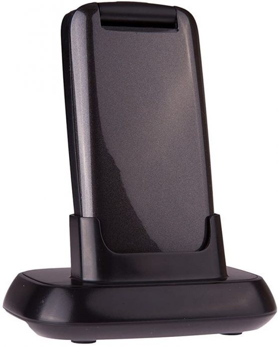 TTfone Star Big Button Simple Easy To Use Flip Mobile Phone Pay As You Go (O2 PAYG, Grey) - Image 2