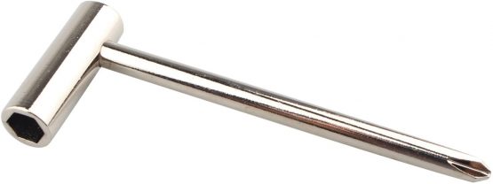 Futheda Guitar Truss Rod Wrench/Luthier Screwdriver for Taylor Guitars, Silver