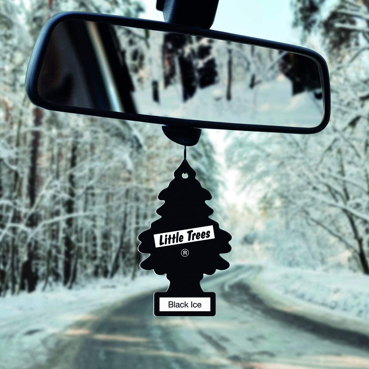 Little Trees Air Freshener Tree MTZ04 Black Ice Fragrance For Car Home Boat Caravan - Six Pack, 6 count (Pack of 1) - Image 3