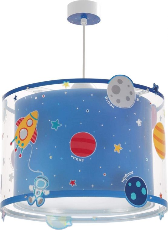 Dalber Children's lamp Pendant Light Pendant lamp 3 Lights Planets Room