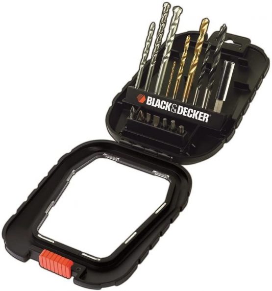 BLACK+DECKER B/DA7186 Titanium Drilling and Screwdriver Bit Accessory Set - 16 Piece - Image 2