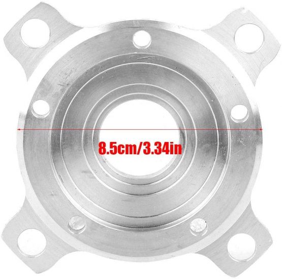 Chainrings 104 BCD TSDZ2 CNC Narrow Wide Chainwheel Adapter Aluminium Chainring for Road Bike, Mountain Bicycle(Silver) - Image 2