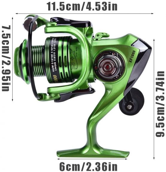 Fishing Reel Smooth Anti-corrosion Casting Spinning Reel for Saltwater And Freshwater Fishing - Image 3