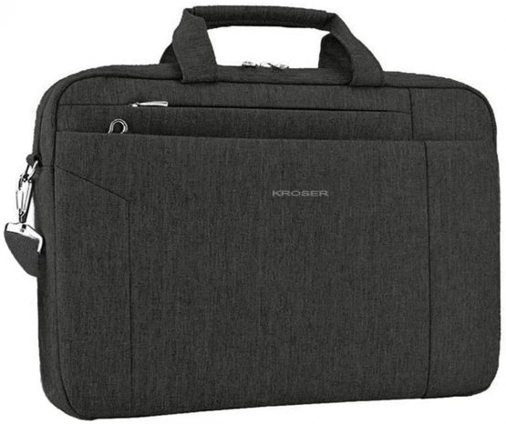 KROSER Laptop Bag 15.6 Inch Briefcase Water Repellent Laptop Shoulder Bag Satchel Tablet Bussiness Carrying Handbag Laptop Sleeve for Women/Men