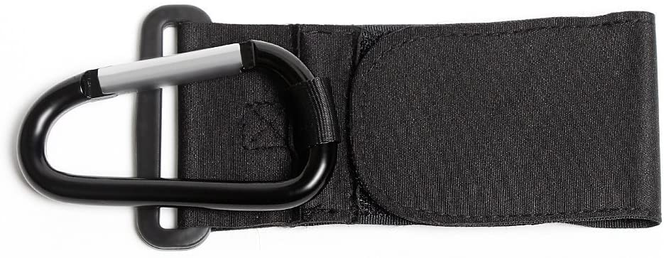 thumbnail image 2 of 2 Pack Buggy Clips — Stroller Hooks For Shopping Bags, Handbags & Change Bags (Black, Universal Fit) 2 of 6