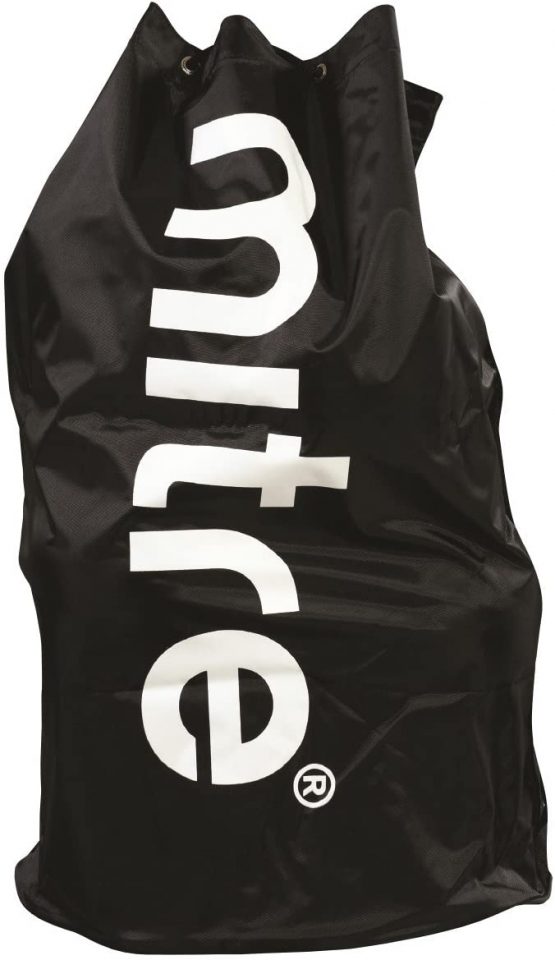 Mitre H8004 Jumbo Football Bag, Holds 20 Balls, Black