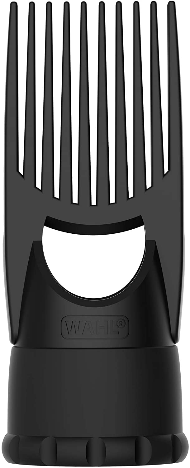 Wahl OnePik Pik Attachment, Nozzle for Afro Hair Dryers Pick Comb, Dryer Attachments, Concentrated Nozzles, Long Teeth