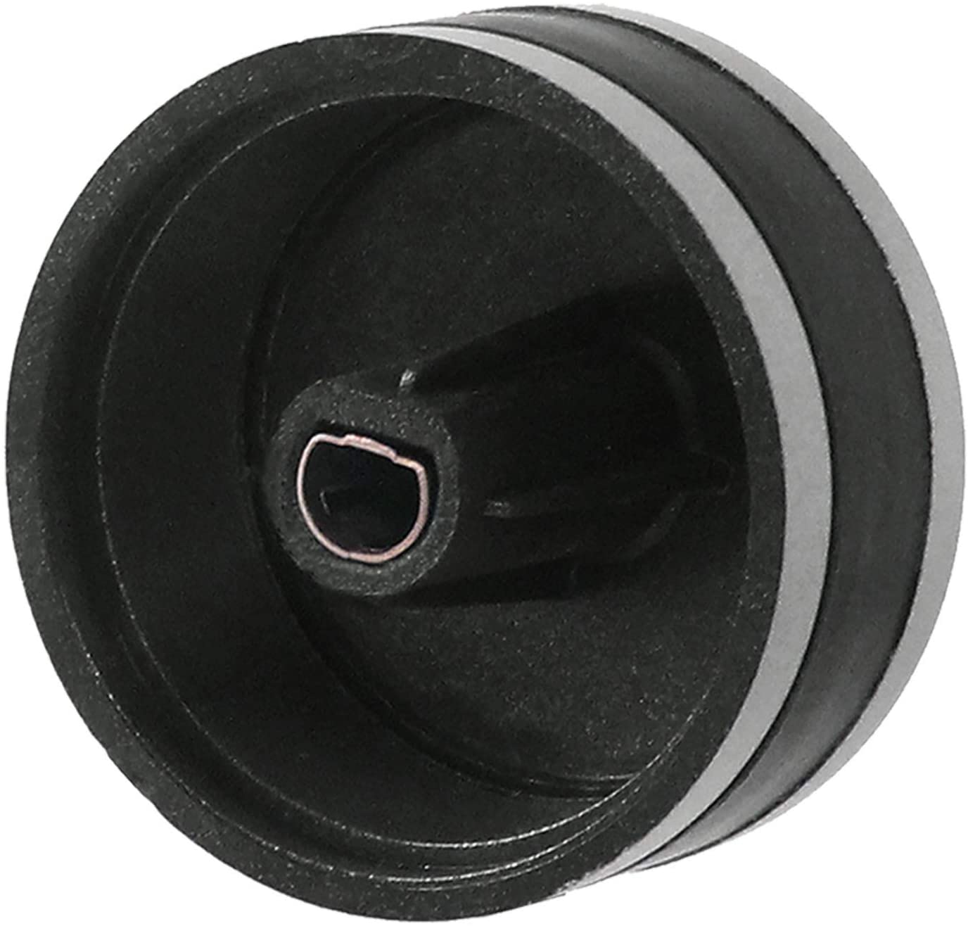 Spares2go Control Dial Switch Knob for Lamona 450002486 LAM3200 LAM3204 LAM3401 Oven Cooker 40 mm Plastic (Silver/Black) - Image 4