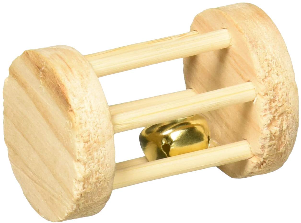 Trixie Wooden Playing Roll, 5 x 3.5 cm