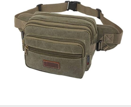 SUNSEATON Large Bum Bag with 6 Zip Pockets, Waist Bag, High Capacity Waist Fanny Pack For Cycling Hiking Travel Holidays Festivals