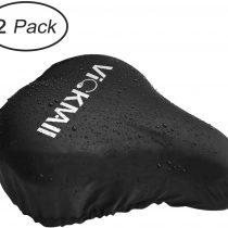 VICKMALL Unisex's Road Mountain Bike Seat Cover, Black, Standard size